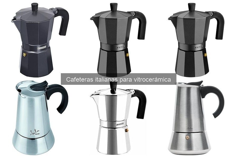 Características Clave de Cafeteras Italianas para Vitrocerámica