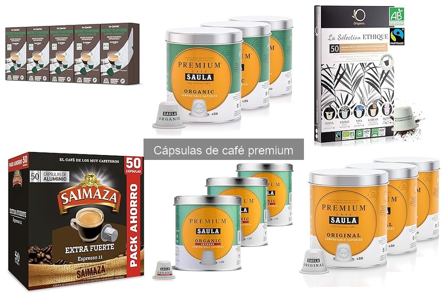 Características clave de cápsulas de café premium