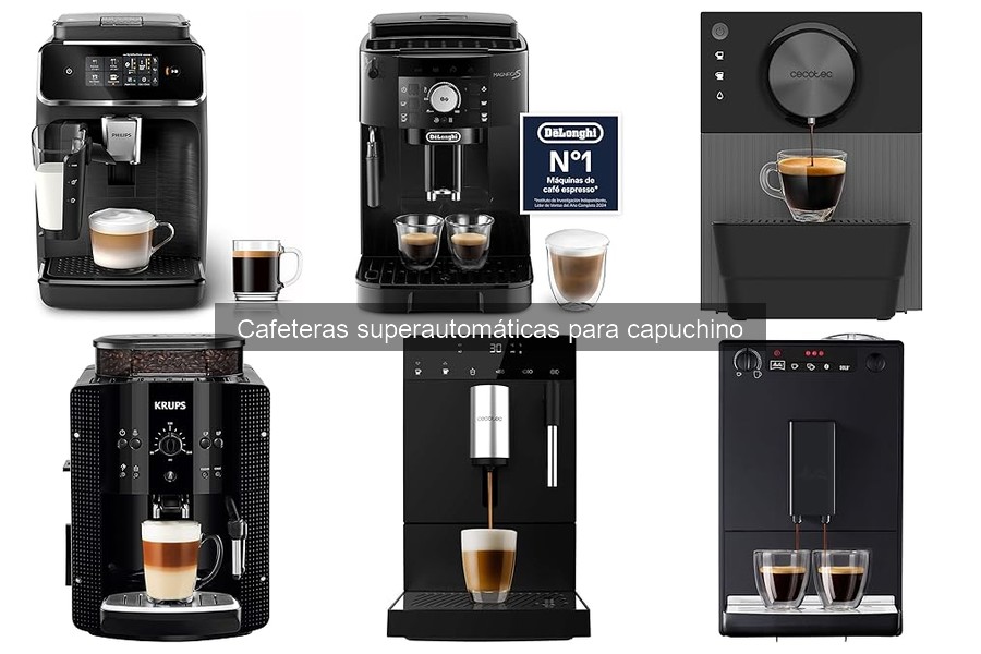 Características clave de las mejores cafeteras superautomáticas