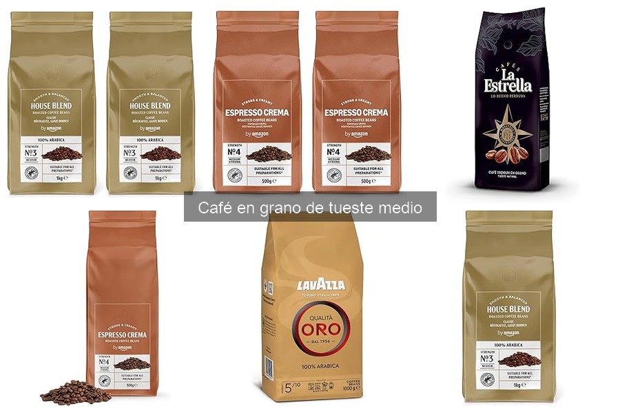 Características del Café en Grano de Tueste Medio