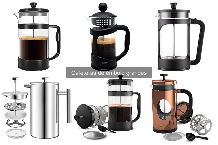 Cómo ajustar café y agua en tu cafetera de émbolo grande