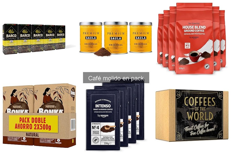 Cómo almacenar café molido en pack para mayor frescura