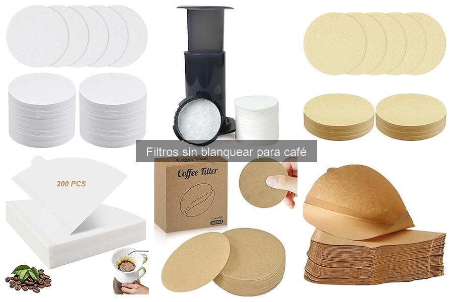 Cómo almacenar filtros sin blanquear para café de forma correcta