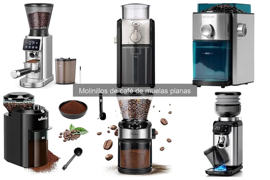 Cómo elegir el mejor molinillo de café de muelas planas