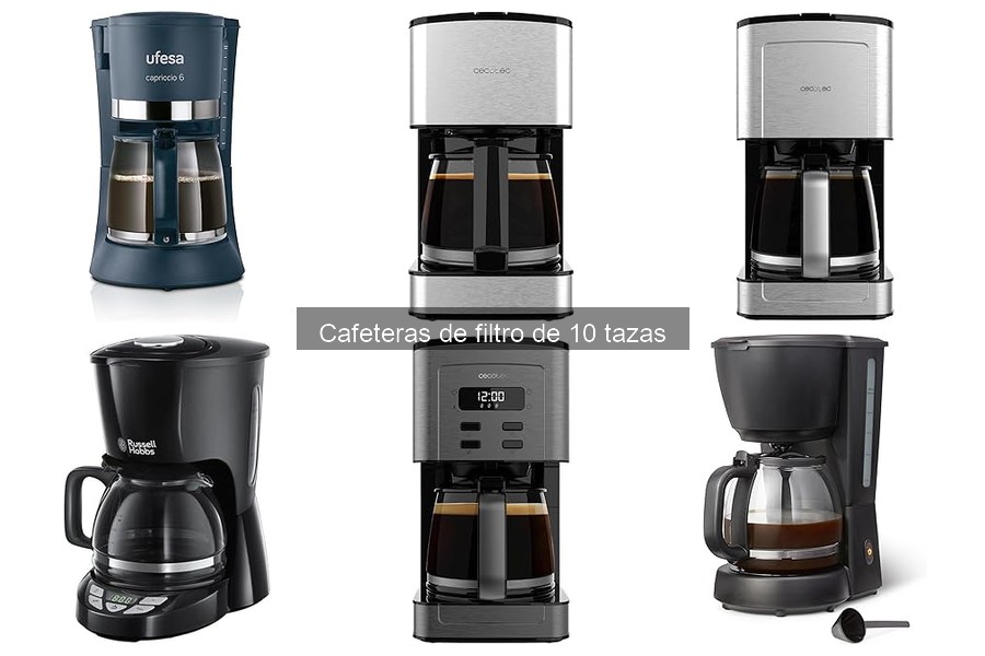 Cómo elegir la cafetera de filtro de 10 tazas adecuada