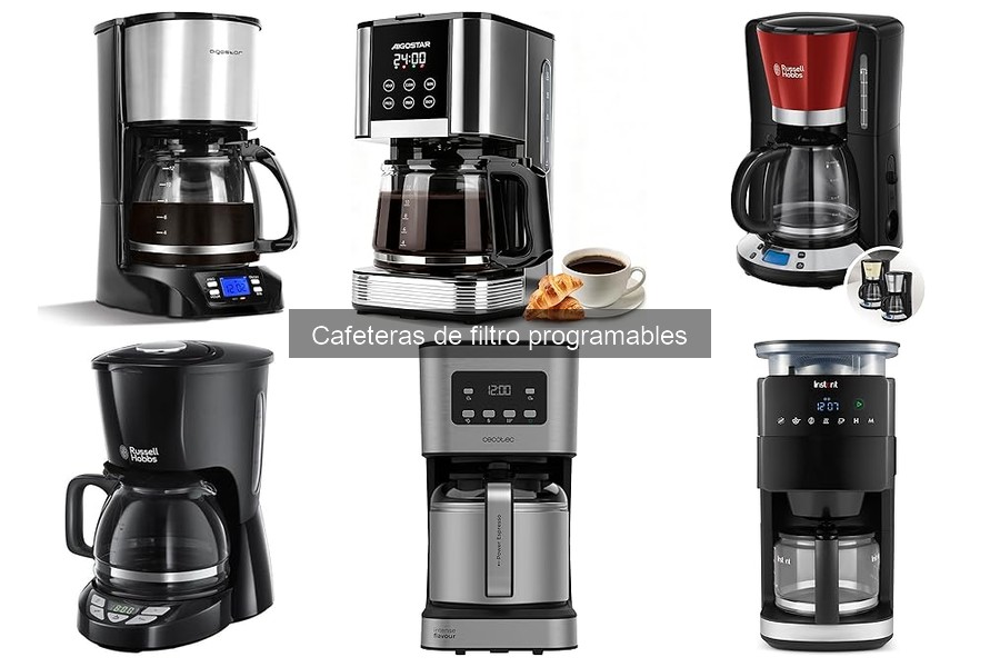 Cómo elegir la cafetera de filtro programable ideal