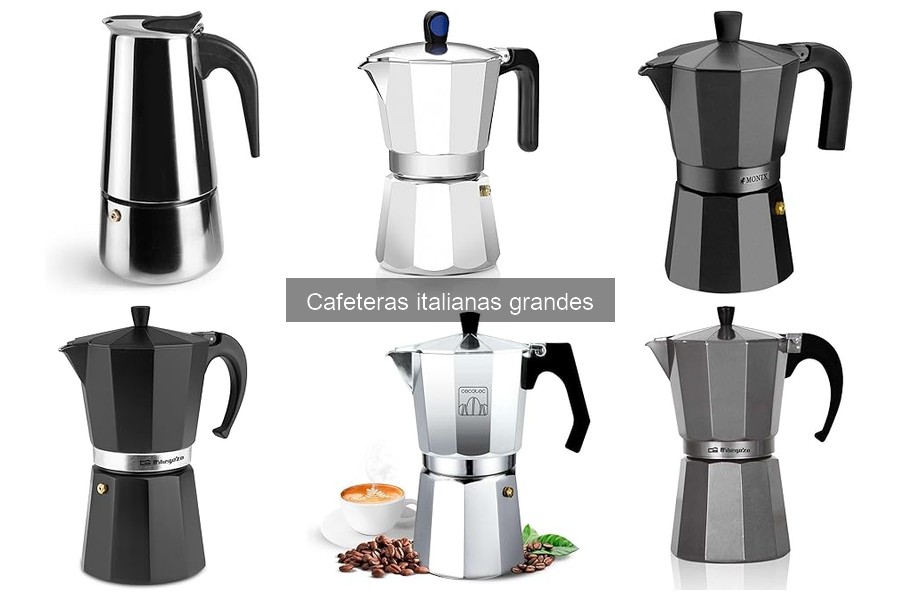 Cómo elegir la cafetera italiana grande: guía de compra