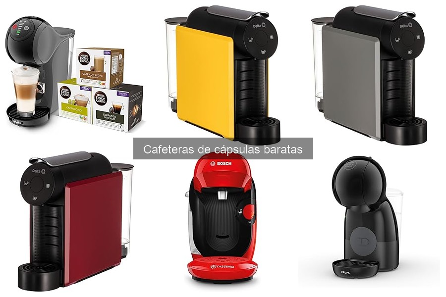 Cómo elegir la mejor cafetera de cápsulas barata