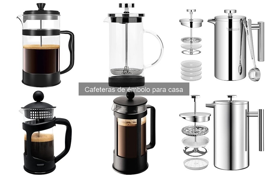 Cómo Elegir la Mejor Cafetera de Émbolo para Casa