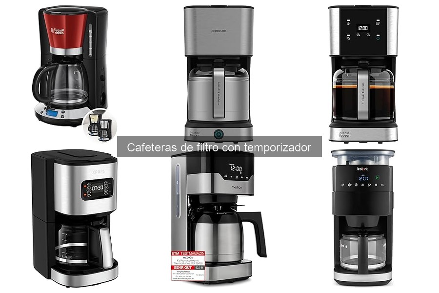 Cómo elegir la mejor cafetera de filtro con temporizador