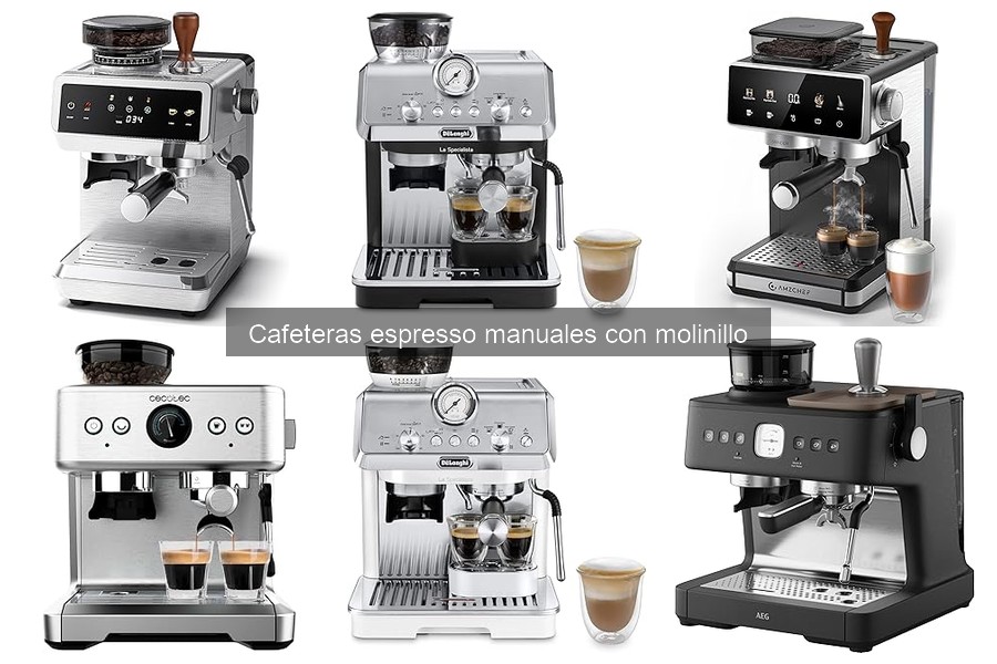Cómo elegir la mejor cafetera espresso manual con molinillo