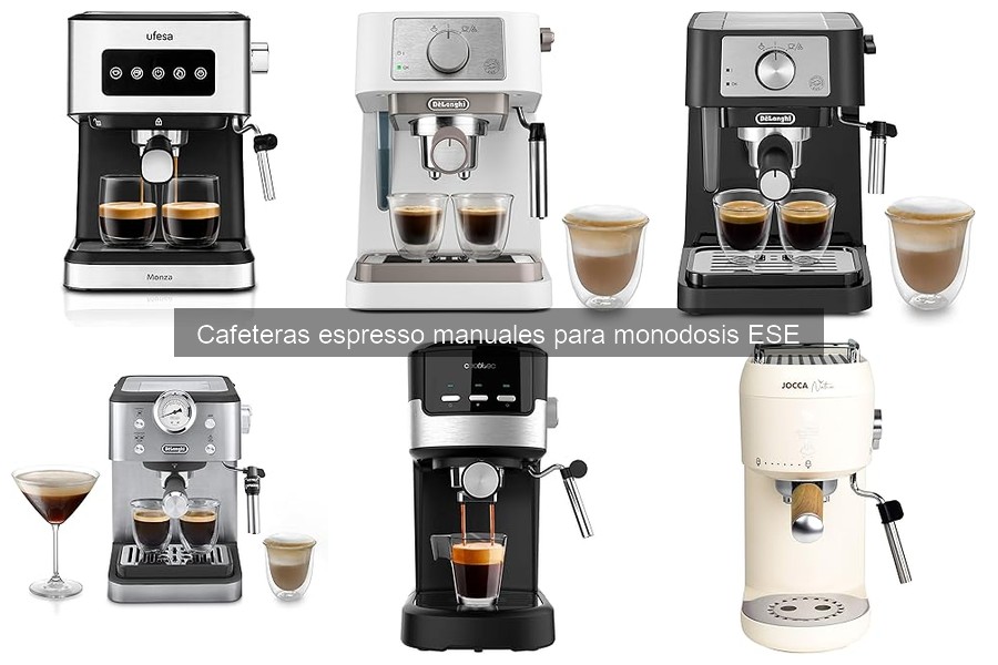 Cómo elegir la mejor cafetera espresso manual ESE