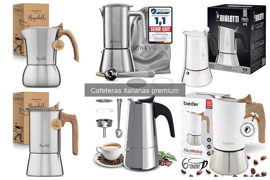 Cómo elegir la mejor cafetera italiana premium para ti