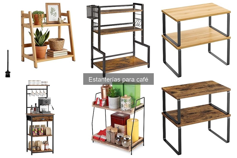 Cómo elegir la mejor estantería para café en casa