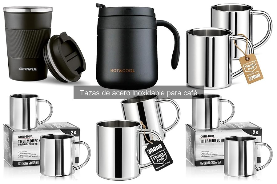 Cómo elegir la mejor taza de acero inoxidable para café
