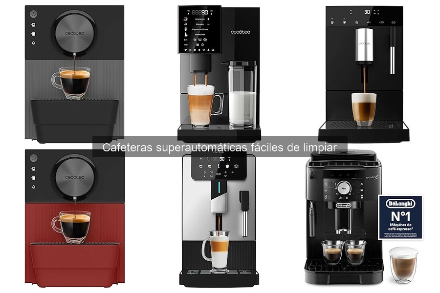 Cómo elegir una cafetera superautomática fácil de limpiar