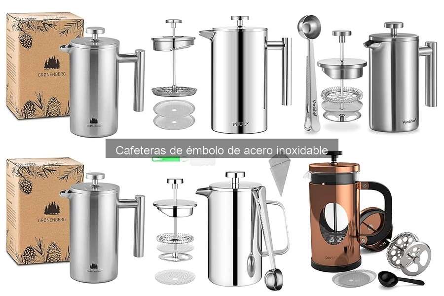 Cómo evitar sedimentación en café de cafetera de émbolo