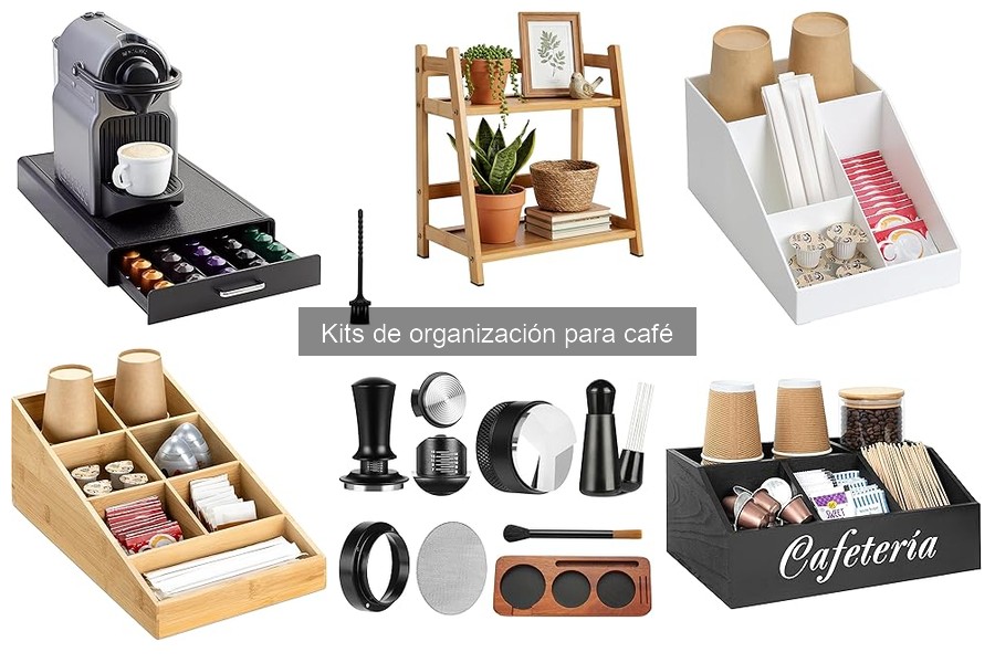 Cómo instalar y usar un kit de organización para café