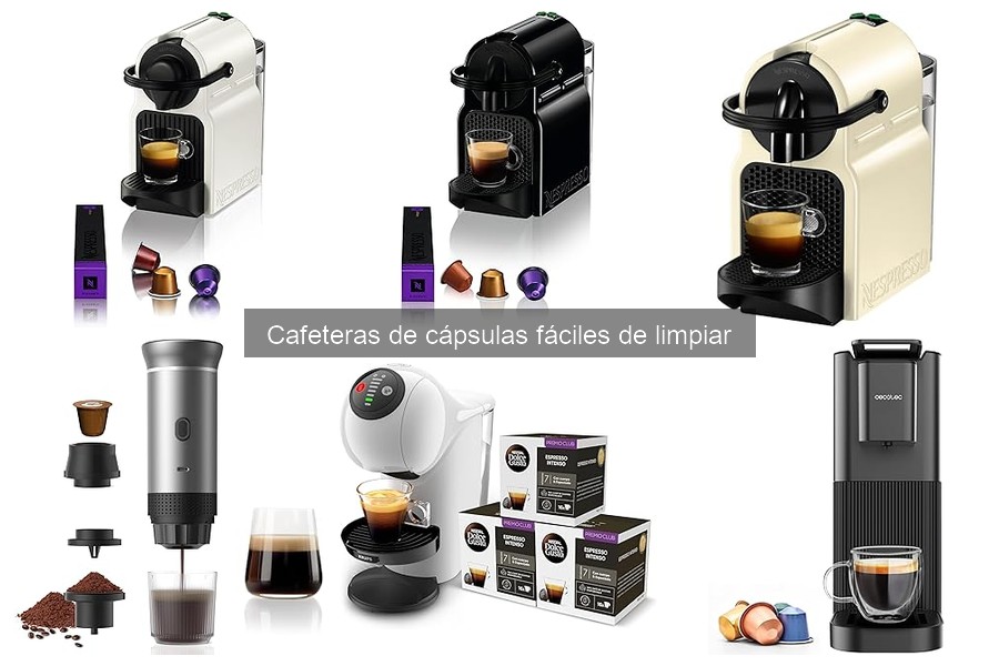 Cómo limpiar tu cafetera de cápsulas de manera fácil