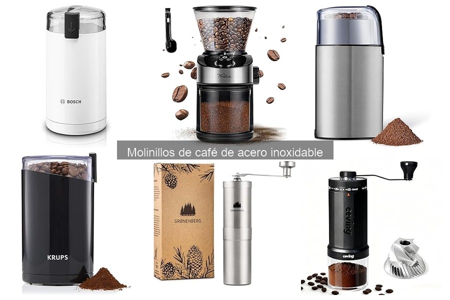 Cómo limpiar un molinillo de café de acero inoxidable