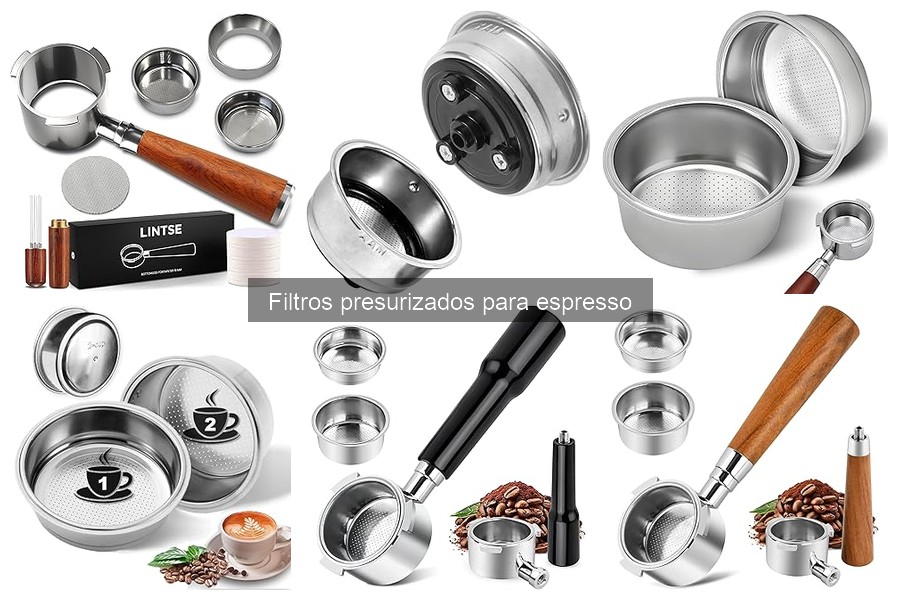 Cómo limpiar y mantener filtros presurizados para espresso