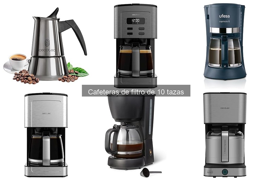 Cómo limpiar y mantener tu cafetera de filtro de 10 tazas