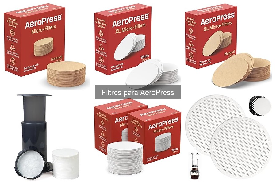 Cómo los filtros afectan el sabor del café en AeroPress