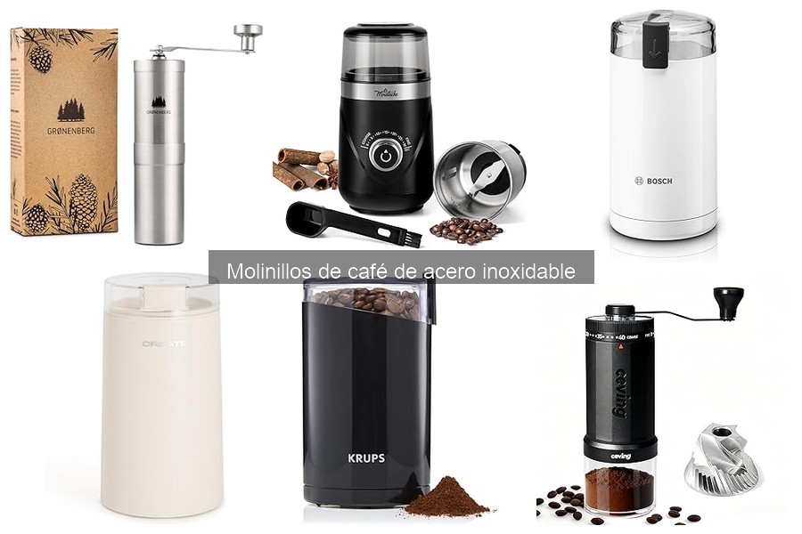 Cómo los molinillos de acero inoxidable mejoran el sabor del café