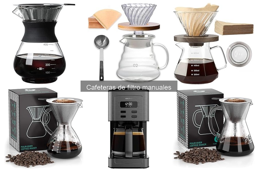 Cómo mantener cafeteras de filtro manuales: guía práctica