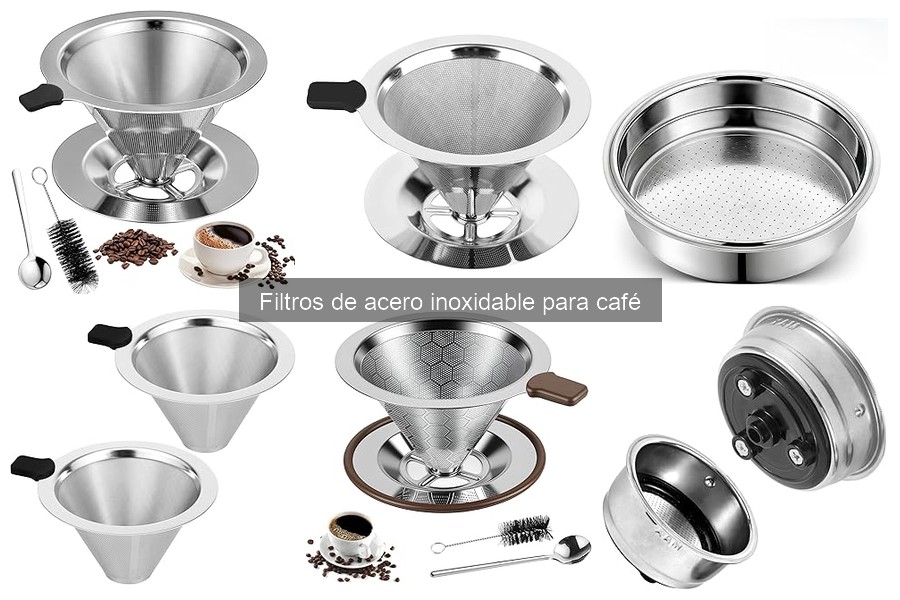 Cómo mantener filtros de acero inoxidable para café
