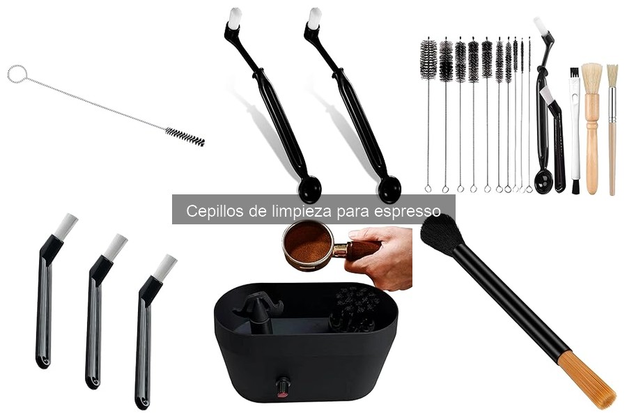 Cómo mantener tu máquina de espresso con cepillos de limpieza