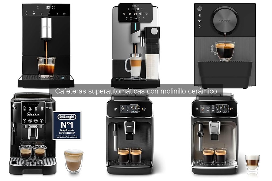 Cómo usar cafeteras superautomáticas con molinillo cerámico