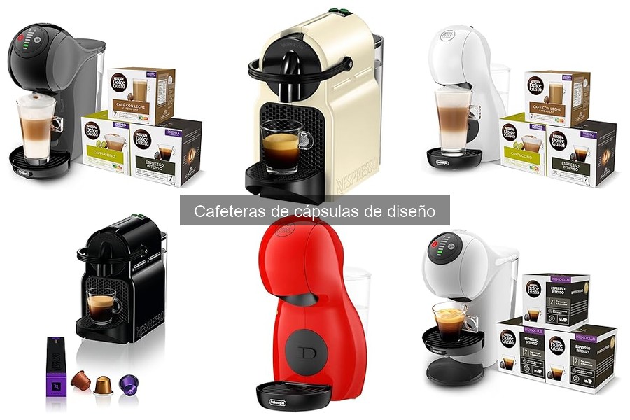 Cómo usar correctamente tu cafetera de cápsulas de diseño