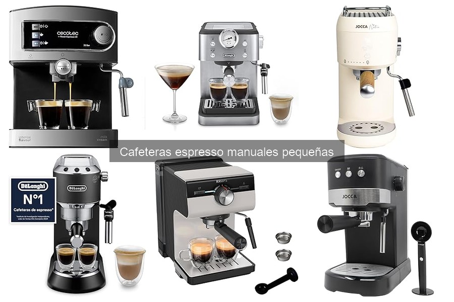 Cómo usar correctamente una cafetera espresso manual pequeña
