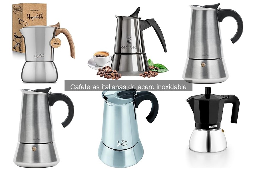 Cómo usar correctamente una cafetera italiana de acero inoxidable
