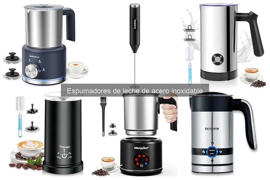 Cómo usar un espumador de leche de acero inoxidable correctamente