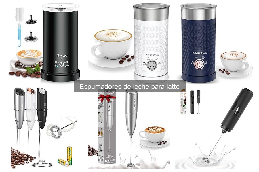 Cómo usar un espumador de leche para latte correctamente