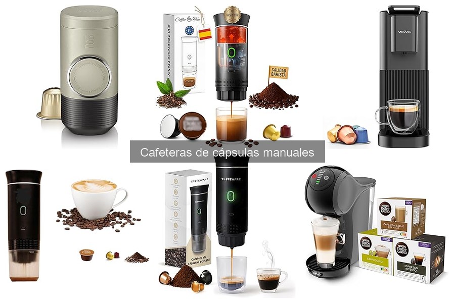 Cómo usar una cafetera de cápsulas manuales fácil y rápido