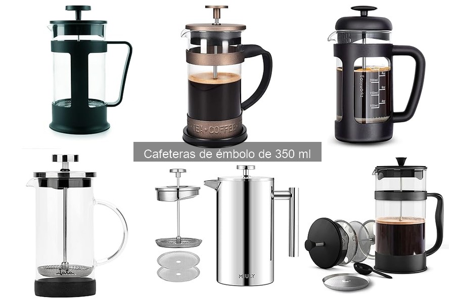 Cómo usar una cafetera de émbolo de 350 ml correctamente