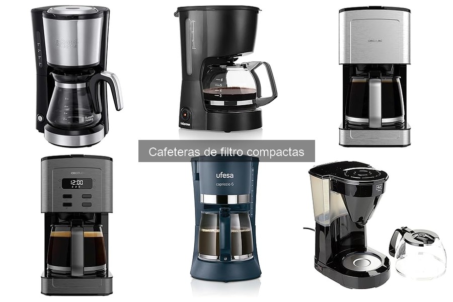 Cómo usar una cafetera de filtro compacta: guía fácil