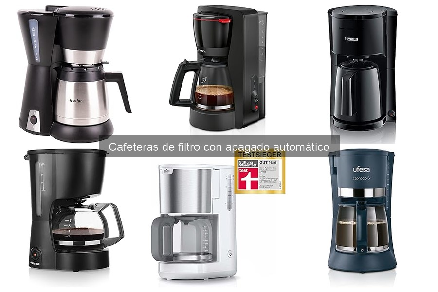 Cómo usar una cafetera de filtro con apagado automático