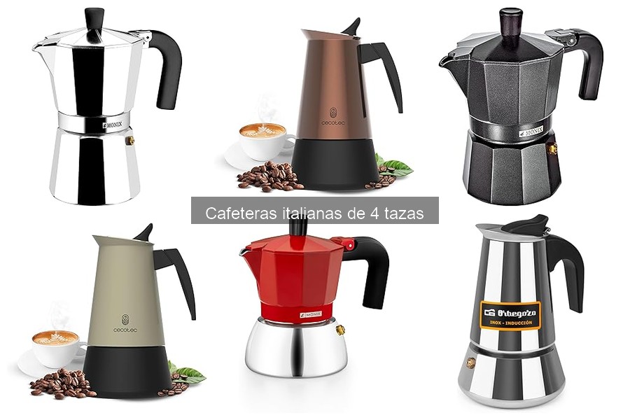 Cómo usar una cafetera italiana de 4 tazas correctamente