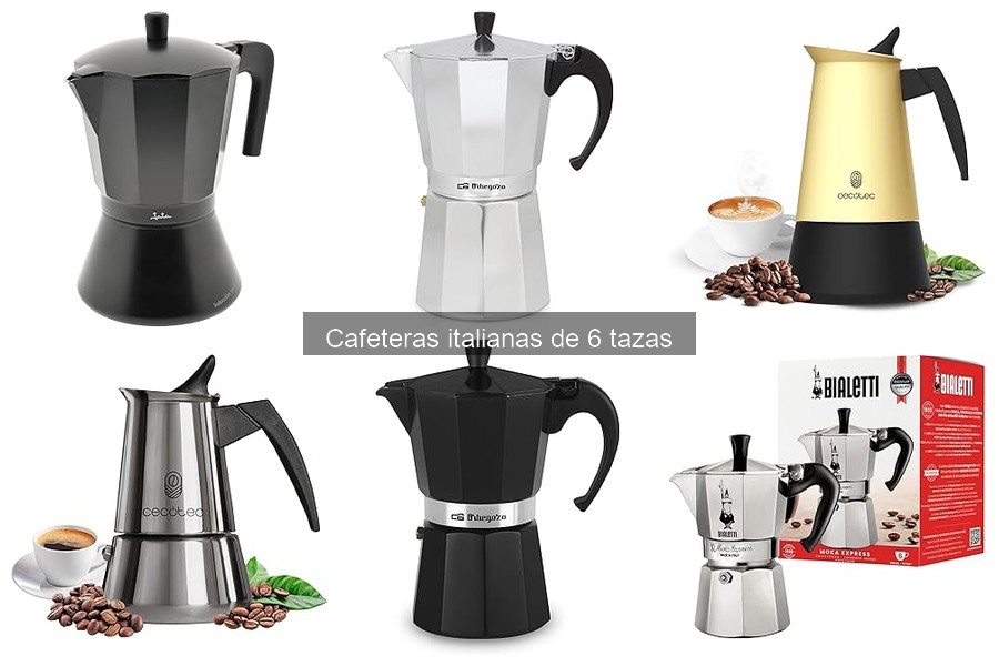 Cómo usar una cafetera italiana de 6 tazas: Guía práctica
