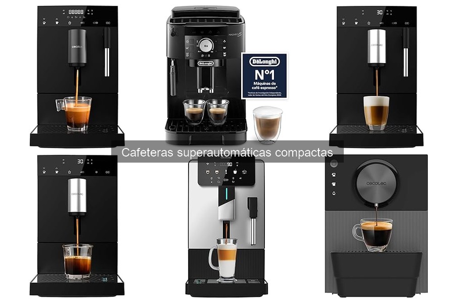 Cómo usar una cafetera superautomática compacta correctamente