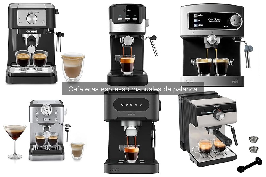 Cómo utilizar una cafetera espresso manual de palanca