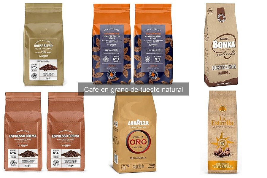 Comparativa: Café en Grano de Tueste Natural vs. Tostado Oscuro
