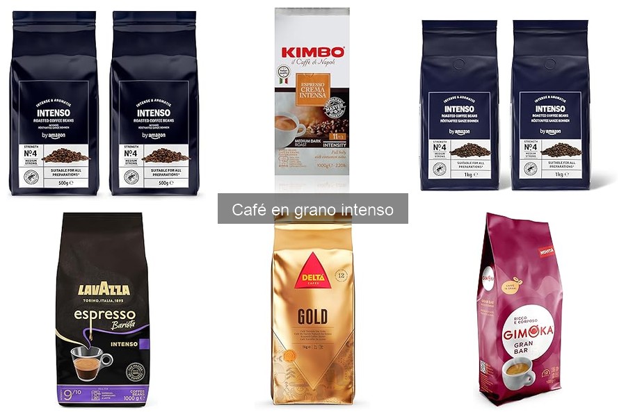 Comparativa: Café en grano intenso vs. café molido