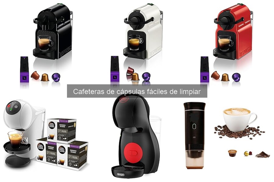 Comparativa Cafeteras de Cápsulas: Facilidad de Limpieza