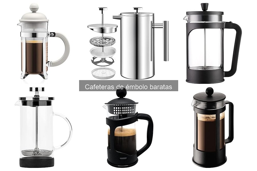 Comparativa: Cafeteras de Émbolo de Acero Inoxidable vs Vidrio