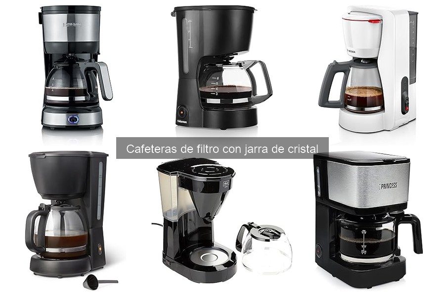 Comparativa: Cafeteras de Filtro con Jarra de Cristal vs Otras